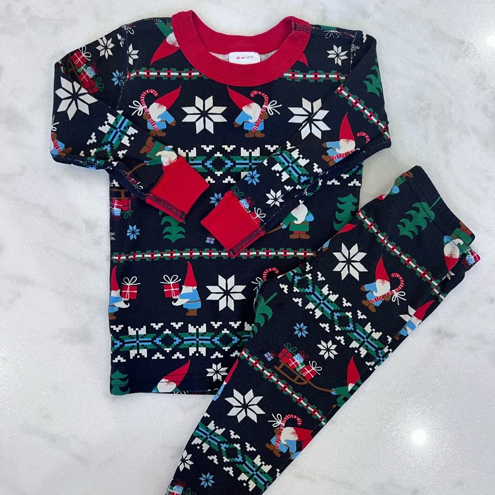 Gnome Christmas pjs